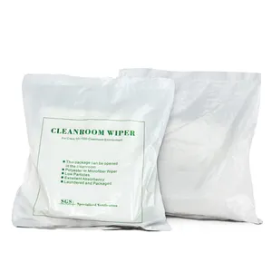 highly absorbent lint free washable clean cloth esd cleanroom wipers 4008 dust free cleaning cleanroom wiper
