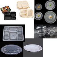 Automatische hoogproductieve machine voor het maken van plastic bekers, borden, trays en containers door middel van thermoforming, met PLC-besturing en servomotor
