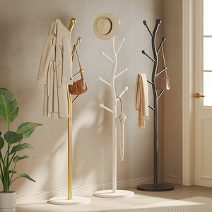 <span class=keywords><strong>Appendiabiti</strong></span> a Muro a Forma di Ramo d'Albero per Camera <span class=keywords><strong>da</strong></span> Letto, Portaoggetti <span class=keywords><strong>da</strong></span> Ingresso in Stile Crema, Porta Borse Sospeso - Product Image 4