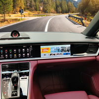 Sistem kontrol sentuh 11 inci Multimedia pilot Co Tulis untuk Porsche Panamera 2018-2023 Unit utama Carplay hiburan Video