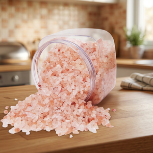 Sel de roche naturel rose clair de l'Himalaya, grains raffinés, idéal pour la cuisine et la table, sel rose foncé fin de l'Himalaya - Product Image 1
