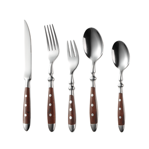 Bakelite đinh tán dao và nĩa dao thép không gỉ và nĩa Bộ đồ ăn bít tết dao và nĩa 1090007 - Product Image 2