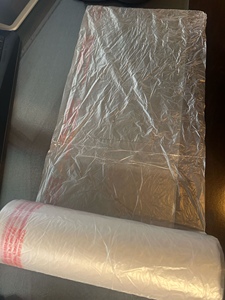 Sacs en plastique sans noyau imprimés sur mesure Film en rouleau en PE de qualité alimentaire pour supermarché avec ligne de déchirure pratique - Product Image 3