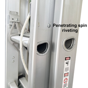 Kingbridge Trọng Lượng Nhẹ Hợp Kim Nhôm T6061 D-rung Có Thể Điều Chỉnh Chiều Cao Escalera Ngoài Trời Mở Rộng Thang Kính Thiên Văn Thang - Product Image 4