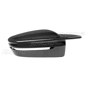 Cubierta de Espejo Retrovisor de Fibra de Carbono Real para BMW Serie 3 4 5 7 8 G20 G21 G28 G22 G11 G30 G38 Estilo M4/M5, Reemplazo de la Tapa del Espejo - Product Image 5