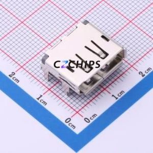 DP-001-C-J DisplayPort (DP) Connector SMD Connector Full Size DisplayPort Horizontal Mount 1 500mA - Product Image 1
