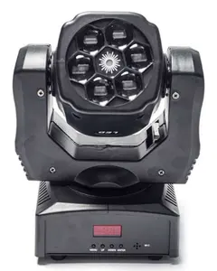 Hot sale 6*15W Bee Eyes Moving Head Light with Red Green Laser Point Star Disco Stage Light Equipment