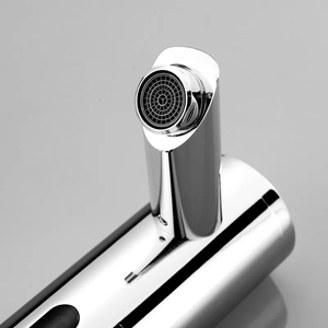 Capteur automatique moderne en laiton chromé poli de vente chaude pour mécanisme d'extraction exclusif de conception sans contact à un trou de salle de bain - Product Image 3