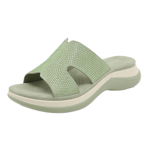 Sandalias de Diseñador para Mujer, Primavera-Verano, Talla Grande, Casuales, con Pedrería, de Playa, con Plataforma, Transpirables, Impermeables, a la Moda - Product Image 1