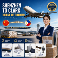 Transport Aérien Direct de Marchandises de Shenzhen à Clark, Philippines, pour Robes de Mode Féminines, avec Entrepôt de Pré-Palettisation Propre