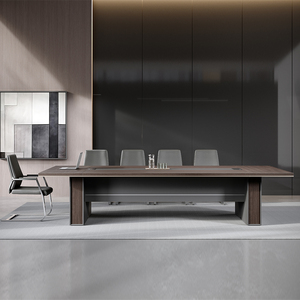 Escritorio de Oficina de Madera Convertible de Lujo Moderno Personalizado con Diseño Modular para Uso Ejecutivo de CEO/Jefe - Product Image 4