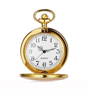 Reloj de Bolsillo Clásico de Cuarzo OEM con Caja Antigua de 40 mm de Diámetro y Alta Calidad - Product Image 3