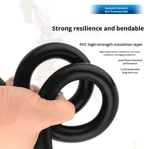 כבל חשמל גמיש H05VV-F RVV 14 18 20 22 24 Awg נחושת מצופה אלומיניום (CCA) 2 4 6 8 גידים מחיר כבל 3x2.5 ממ\\\"ר 3x4 ממ\\\"ר 3x6 ממ\\\"ר - Product Image 2