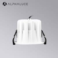 ALPHALUCE – spot LED encastrable étanche IP65, 13W, 18W, 26W, CRI92 élevé, angle de faisceau multiple, pour salle de bain, cuisine, plafond
