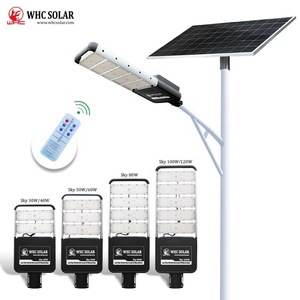 WHC-Luz Solar integrada De <span class=keywords><strong>calle</strong></span>, 40W, 50W, 150W, 500W, 1000W, con Panel Solar, China - Product Image 3