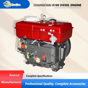 Nuevo Motor Diésel Monocilíndrico ZR180 Refrigerado por Agua, 15kW, Arranque Eléctrico, Compatible con Bomba y Rodamiento de Motor - Product Image 3