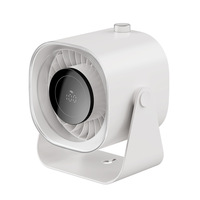 Ventilateur de bureau compact Vite Sega, moteur sans balais, contrôle de vitesse progressif, batterie lithium rechargeable par USB, autonomie 8-12h, usage domestique