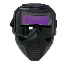 Casco de soldadura con ventilación Casco de soldadura de fibra de carbono utilizado en campos de soldadura industrial - Product Image 2