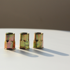 Nhà Máy Trực Tiếp Tùy Chỉnh M3-M12 Đầu Nhỏ Nửa Hex Đinh Tán <span class=keywords><strong>Nut</strong></span> Với Cơ Thể Hình Lục Giác Đóng Nắp Bìa - Product Image 3