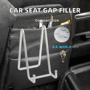 2 Pièces Organisateur de vide de place latérale de siège de voiture en métal anti-chute, version améliorée 2025 - Product Image 2