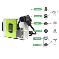 Chargeur portable DC 15kw, 15kw, pour Ecars, base de recharge rapide