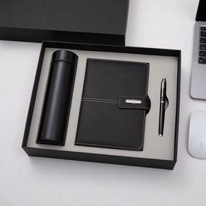 Set de Regalo Corporativo de Cuaderno de Cuero con Logotipo Personalizado, Agenda A5, Bolígrafo de Lujo Promocional al por Mayor, Set de Cuaderno con Memoria USB - Product Image 3