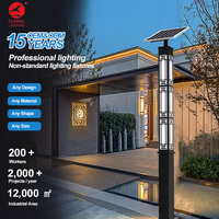 Lampe de jardin LED extérieure en aluminium étanche IP65 pour allée de jardin avec alimentation CA et prix compétitif