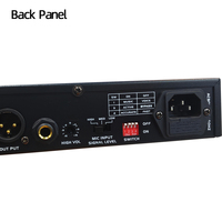 Suppresseur de rétroaction à intelligence adaptative 4 canaux avec écran, processeur audio numérique anti-Feedback automatique PX-5200