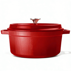 Ensemble de casseroles en <span class=keywords><strong>fonte</strong></span> avec revêtement céramique antiadhésif, <span class=keywords><strong>cocotte</strong></span> en émail, pour soupe, ragoût, bouillon, cuisson, faitout - Product Image 5