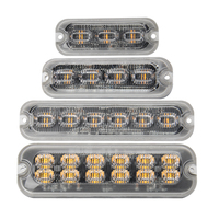 ECE R10 Amber 19 Blinkende Warnung Vorsicht Blitzlicht Not licht leiste LED-LKW-Leuchten für LKW-Fahrzeuge
