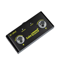 Contrôleur de retourneur de page sans fil M-Vave BT, pédale de boucleur, cube de retourneur pour guitare électrique avec suppression du bruit