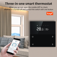 Interrupteur intelligent Zigbee Anjielo 4 voies IP65 pour application compatible Alexa Google Home Contrôle vocal