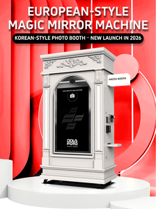 Photomaton commercial style <span class=keywords><strong>disco</strong></span>, borne interactive pour selfies, imprimante rapide, appareil photo reflex numérique, promotion d'événements - Product Image 2