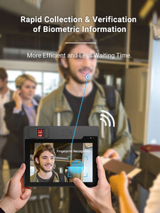 <span class=keywords><strong>Tablette</strong></span> d'enregistrement électoral et d'identification avec scanner biométrique d'empreintes digitales, code-barres et SDK gratuit <span class=keywords><strong>pour</strong></span> l'intégration de logiciels d'identification - Product Image 5