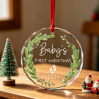 Vente flash - Ornement en verre cristal transparent moderne et écologique en forme de K9, logo personnalisé gravé au laser, pendentif en cristal de verre décoratif
