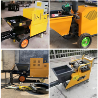 Nouveau pulvérisateur de mortier 711 Construction béton pulvérisation mortier pulvérisateur rendu Machine de pulvérisation