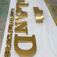 Letras Metálicas 3D de Acero Inoxidable con Acabado Espejo Personalizadas por el Fabricante, Letras Acrílicas 3D para Logotipos de Negocios, Letras Acrílicas 3D para Interiores