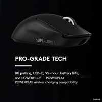 Souris sans fil rechargeable Logitech G Pro X Superlight 2, souris de jeu sans fil, souris de jeu Bluetooth, Raton Gaming Logi, vente en gros