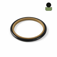 Kit de joints hydrauliques GSI pour vérins : joint de tige en PTFE, bronze, NBR, joint torique, joint de tige énergisé, joint à rainure compacte, faible friction de démarrage