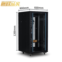 Servidor de Almacenamiento de Datos de Alto Rendimiento, Personalizado, al por Mayor, 22U, Servidor de Rack Abierto, Instalación Fija, Gabinete de Red de 22U