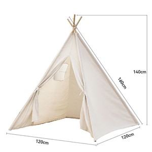 Portable enfants tentes Tipi jouer maison enfants coton <span class=keywords><strong>toile</strong></span> indien jouer tente enfant petite plage tipi fête salle décor - Product Image 4