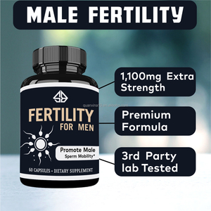 Complément alimentaire OEM Fertilité pour hommes, 60 capsules, favorise la mobilité des spermatozoïdes masculins - Product Image 4