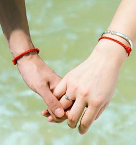 Pulsera de Hilo Rojo Étnica China de Moda 2019, Pulsera de Cuerda Roja Hecha a Mano con Amuleto de la Suerte para Parejas - Product Image 3
