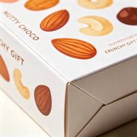 Boîte d'emballage de chocolat biodégradable écologique personnalisée avec étiquette privée OEM ODM Logo personnalisé Carton rigide Truffe