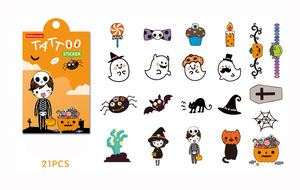 Tatouages temporaires de dessins animés personnalisés Tatouages imperméables <span class=keywords><strong>Tatouage</strong></span> <span class=keywords><strong>temporaire</strong></span> pour enfants - Product Image 6