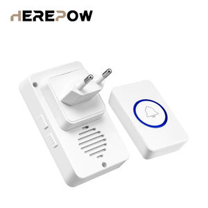 Timbre de puerta inalámbrico con wifi y botón, mini timbre eléctrico resistente al agua con cable y wifi para el hogar y exteriores, 433 - Product Image 4