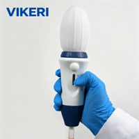 Pompe à pipette manuelle de laboratoire VIKERI de haute qualité, Levo 0,1-100 ml, résistante aux produits chimiques, en plastique ABS