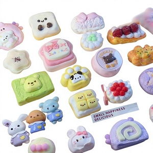 Kit DIY Squishy pour Enfants - Jouet Anti-Stress Non Toxique à Rebond Lent, Texture Argileuse, Silicone de Haute Qualité, Cire Gelée, Design Élégant - Product Image 1