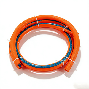 <span class=keywords><strong>Manguera</strong></span> de Gas de PVC Trenzada de 3 Capas de Fibra, Naranja, 5/16" 3/8", para Cilindros de Gas, GLP, Barbacoa - Product Image 5