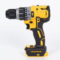 Perceuse à percussion sans fil OEM de qualité industrielle MT DC 21V, ensemble durable avec grande batterie, vitesse variable, moteur sans balais, pour la construction et le métal